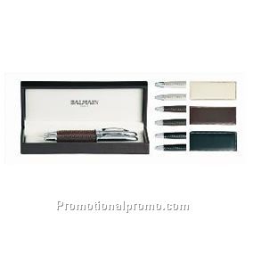 BALMAIN BALL PEN AND ROLLERBALL SET