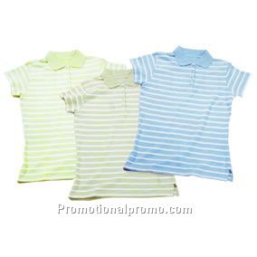 BEACH STRIPE GOLF SHIRT