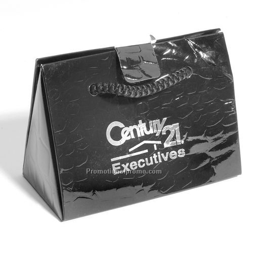 Bag Gift Box - Faux Alligator, (8