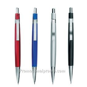 Ballpoint Pen with Curved Metal Clip
