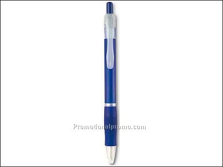 Balpen met rubberen grip