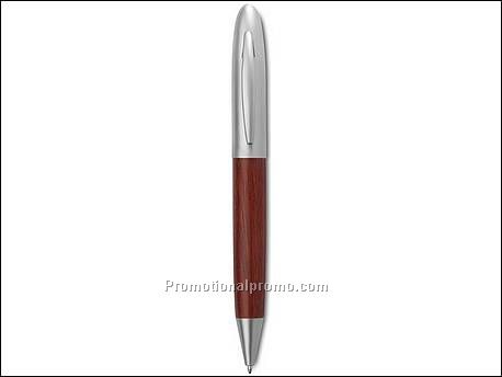 Balpen van hout en metaal