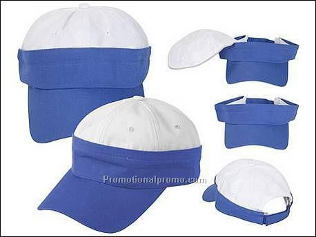 Baseball cap met afneembare top