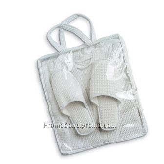 Bath set with slippers