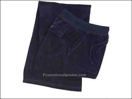 Bella Pant Velour Cargo, Midnight