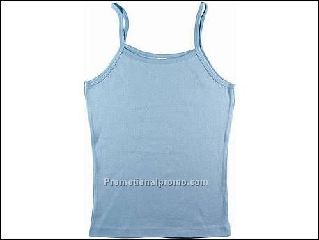 Bella T-shirt Spaghetti Strap, Baby Blue