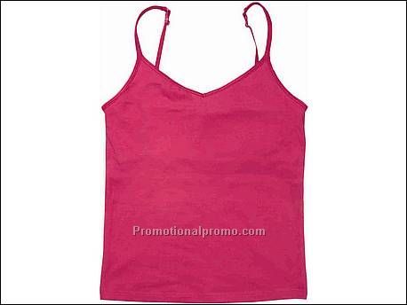 Bella Tank Top Shelf Bra, Fuchsia