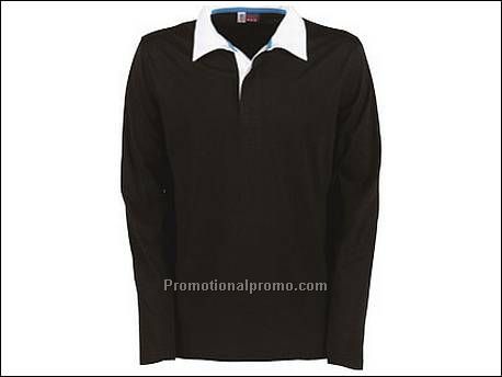 Brisbane rugby shirt. Witte knopenlij...