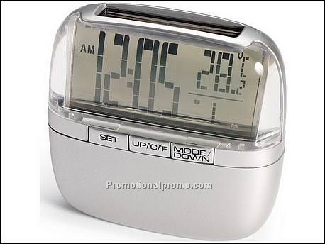 Bureauklok op zonne-energie