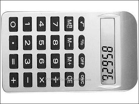 Calculator met 8 digits
