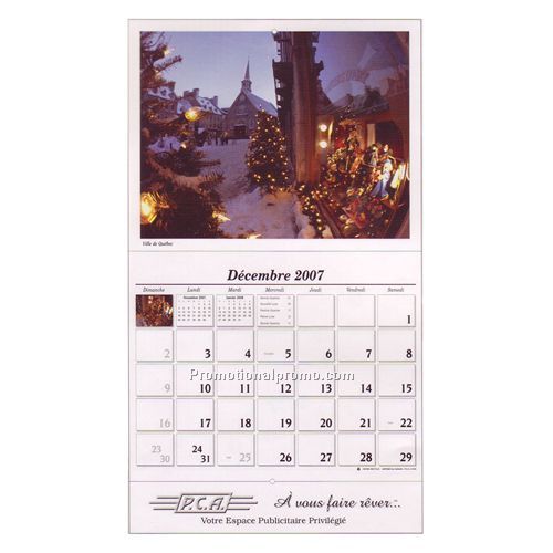 Calendar - Quebec
