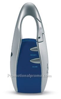 Carabiner. FM auto scan radio