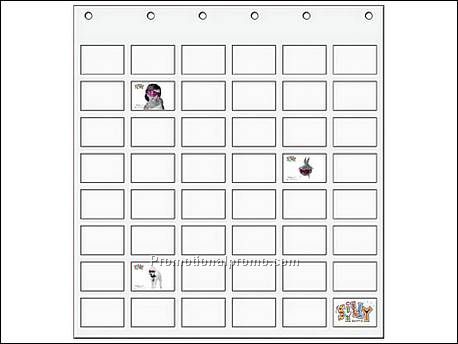 Cardcurtain Postcard 48 pockets