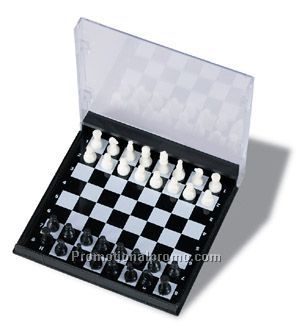 Chess game in mini CD-box