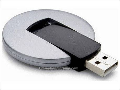 Circular USB stick. 1 GB 2.0.