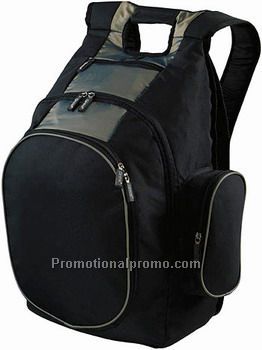 DESIGN COMPU-BACKPACK - Laptop rucksack with main compartment for laptop and several pen loops.  300