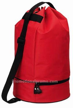 DUFFLE BAG WITH SHOE COMPARTMENT