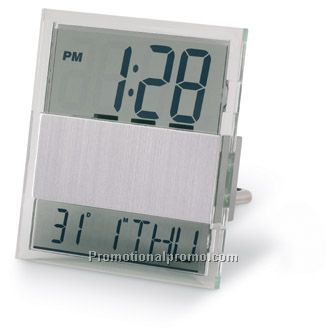 Digital clock with calendar
