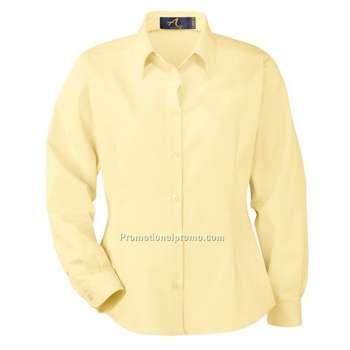 Dress Shirt -  Ladies' Long Sleeve Twill Shirt, Poly / Cotton