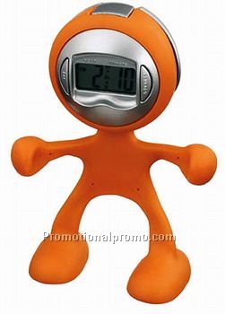 Man Shape Clock with Alarm