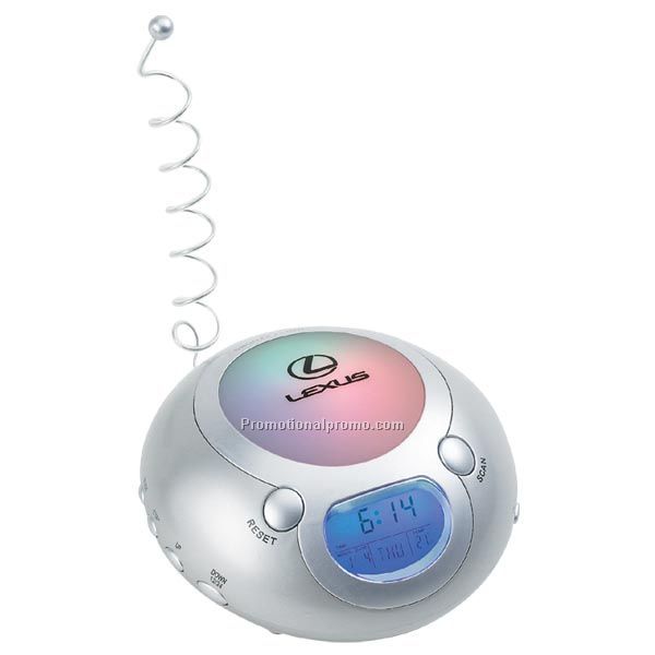 FM Radio w/5 Color Mood Light RC-062