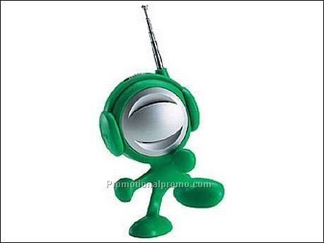 FM-Scanradio in mannetjesvorm met...