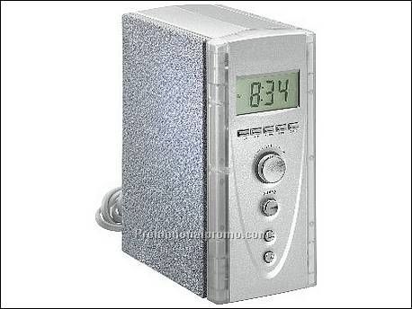 FM-Stereoradio met wekker en twee...