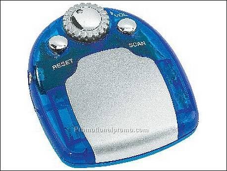 FM autoscan-radio, koptelefoon,...