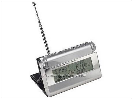 FM radio met wereldtijdwekker,...
