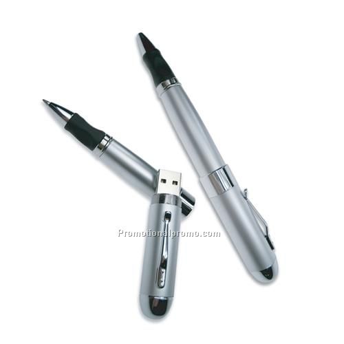Flash Drive - Ballpen Silver, 2GB