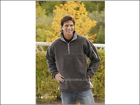 Fleece Sweat korte rits