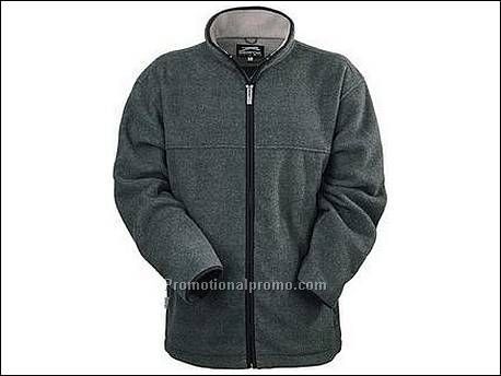 Fleece jacket. Contrasterend gekleurd...
