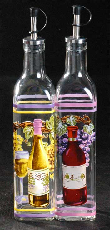 oil bottles with decals
  
   
     
    
