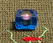 glass tea-light candle holder
  
   
     
    