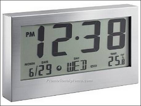 Groot LCD uurwerk, opstelbaar en...