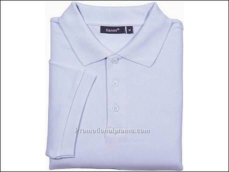 Hanes Polo Beefy, Aqua Blue