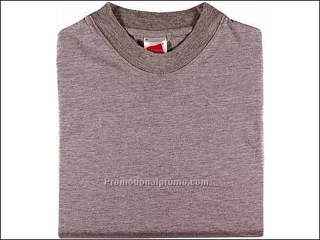Hanes T-shirt Top-T S/S, Grey Heather
