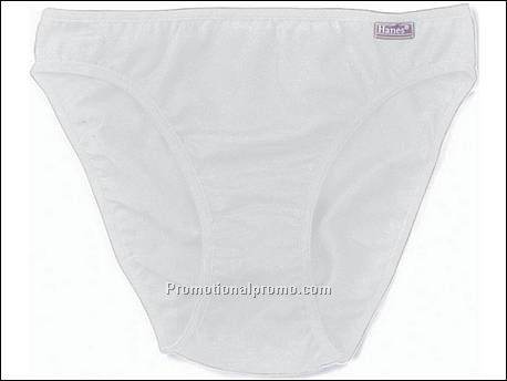 Hanes UW Women Brief, White