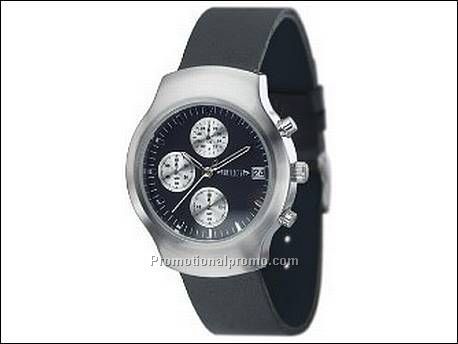 Horloge met metalen kast in...