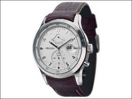 Horloge met roestvrij stalen kast...