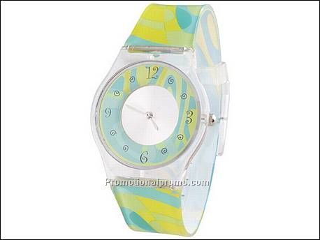 Horloge met vrolijk motief,...