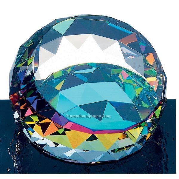 Jewel Paperweight w/ Color Underbase C-666A