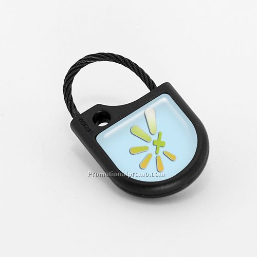 Key Ring - Double -sided Dome