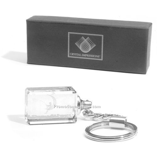 Keyring - Crystal Keyring, Rectangle