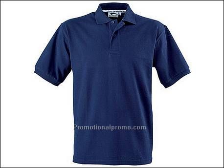 Kids' polo. 1x1 rib gebreide kraag en...