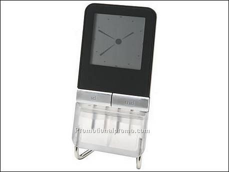 Klok op waterkracht. Moderne klok die...