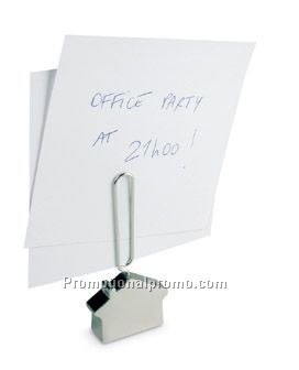 Memo/photo clip. House shape