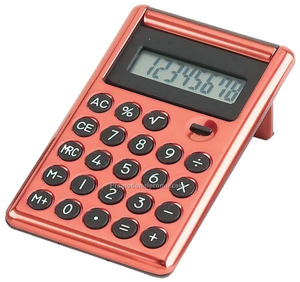 Metal Flipper Calculator LC-040RD
