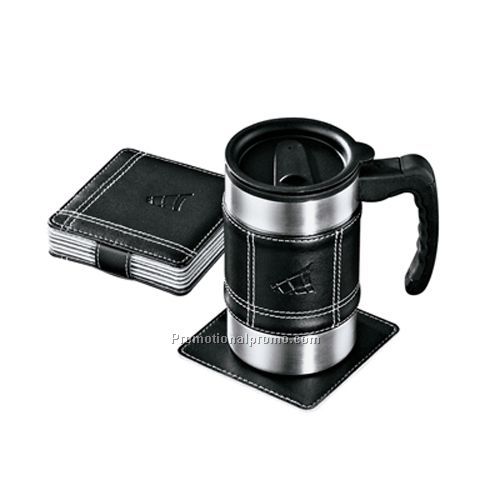 Mug Set - Crossroads Desk Mug & Coasters