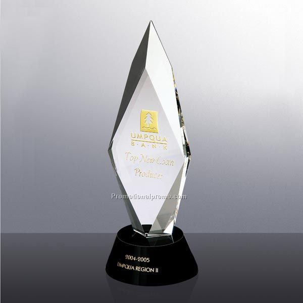 Optica Pinnacle Award with Black Base C-2525